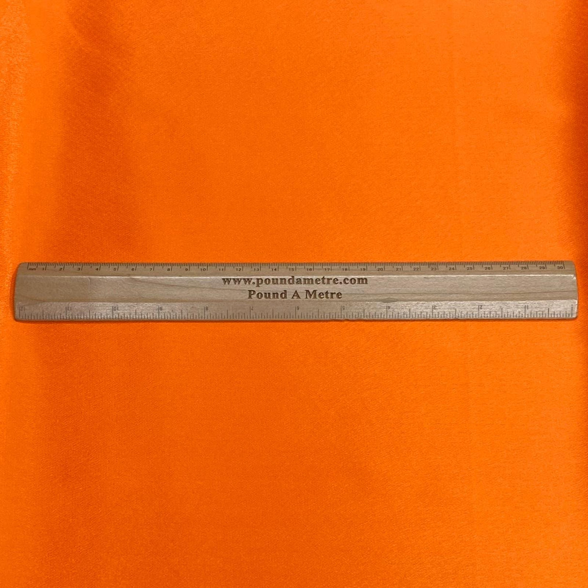Pound A Metre 3 Metres 3 Metres Luxury Crepe Back Satin - 60" Wide (Orange)