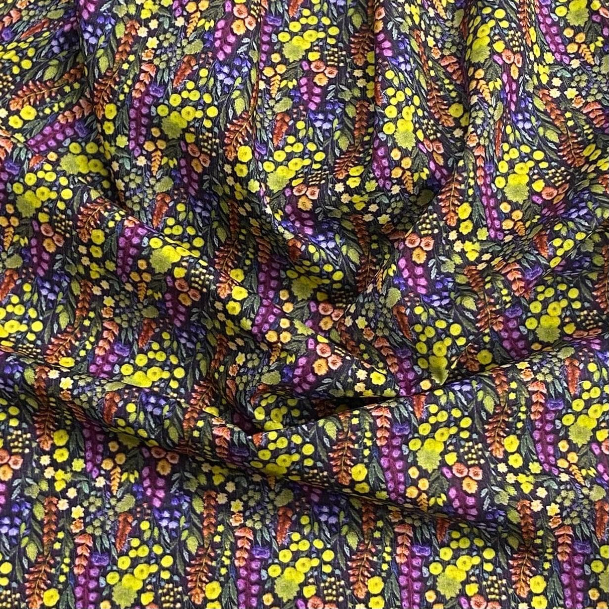 Pound A Metre 3 Metres 3 Metres, Luxury Dressmaking 100% Digital Printed Cotton Lawn- 55" (Jungle)