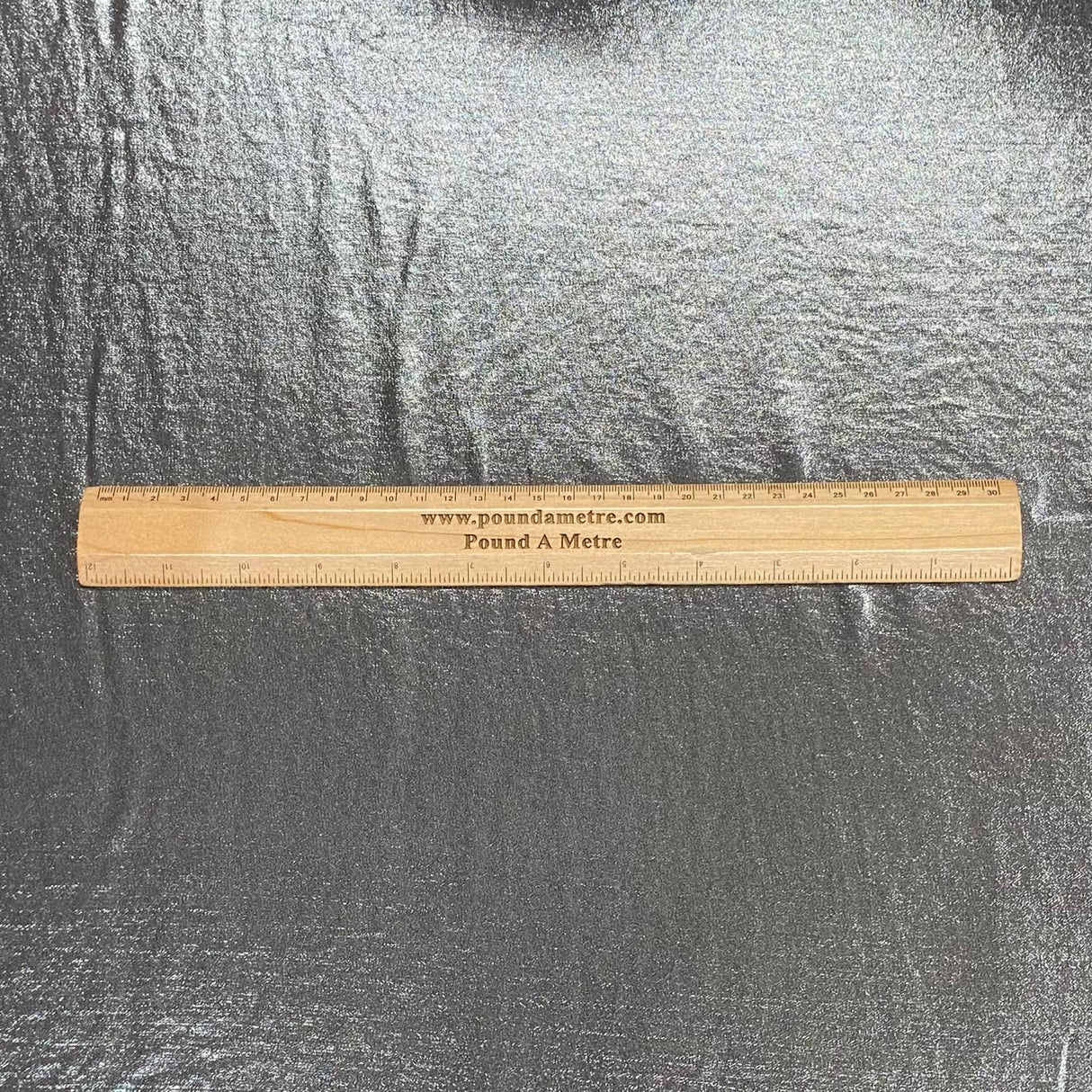 Pound A Metre 3 Metres Luxury Dressmaking Metallic Chiffon- 55" Wide - (High Street 43)