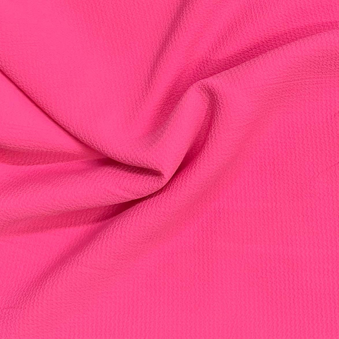 Pound A Metre 3 Metres, Luxury Linen Crepe - 55” Wide (Cerise)
