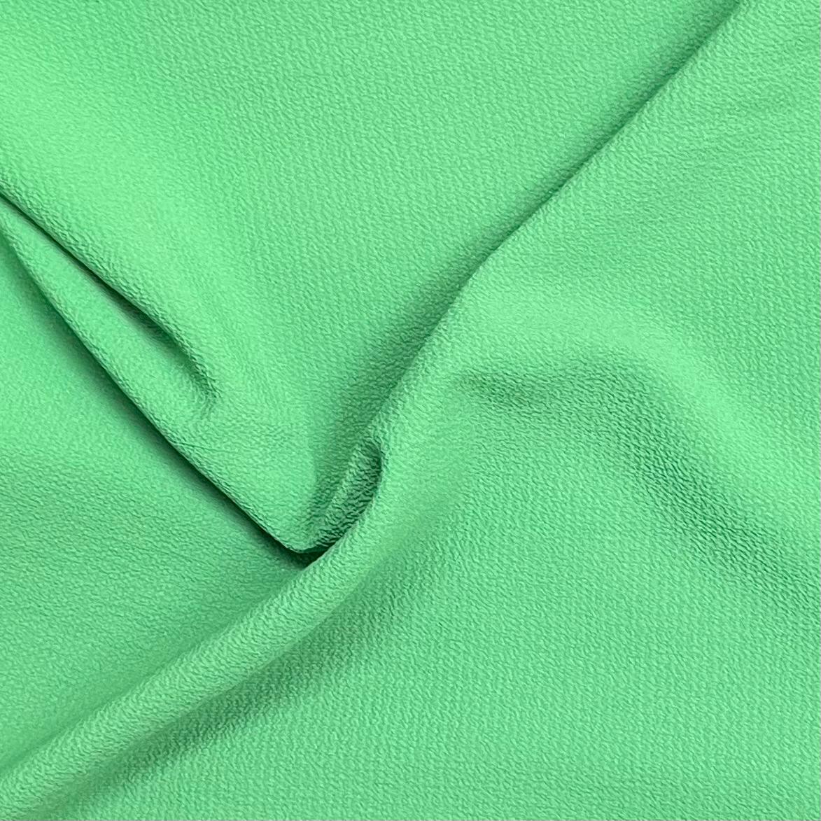 Pound A Metre 3 Metres, Luxury Linen Crepe - 55” Wide (Green)