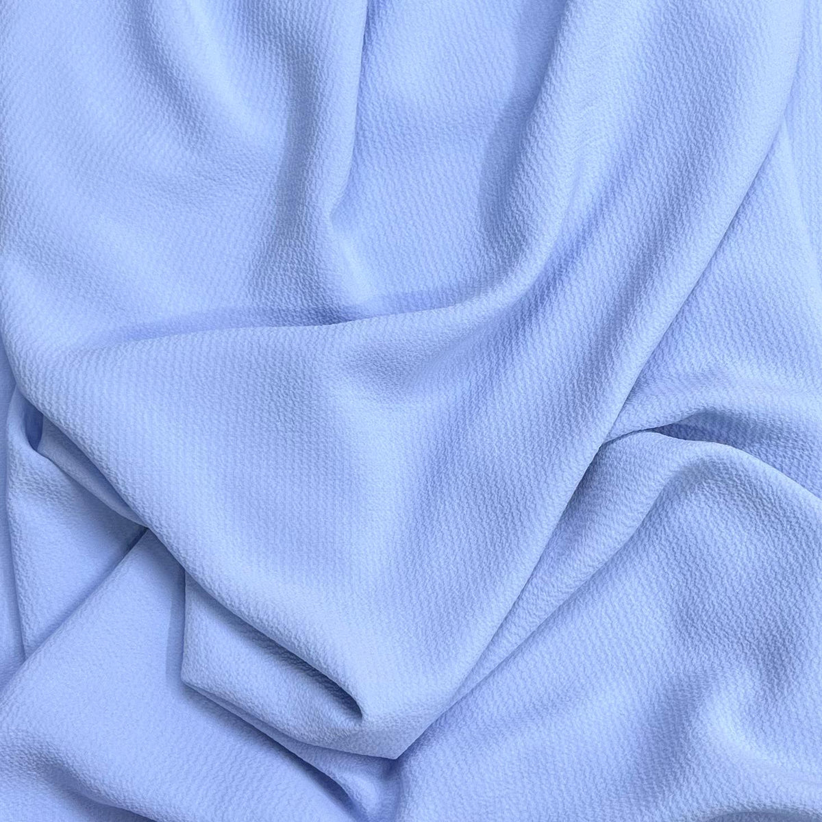 Pound A Metre 3 Metres, Luxury Linen Crepe - 55” Wide (Sky)