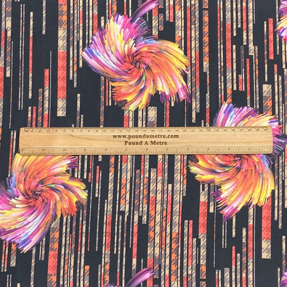 Pound A Metre 3 Metres Luxury Lounge Wear Printed Satin 55” Wide (Floral)