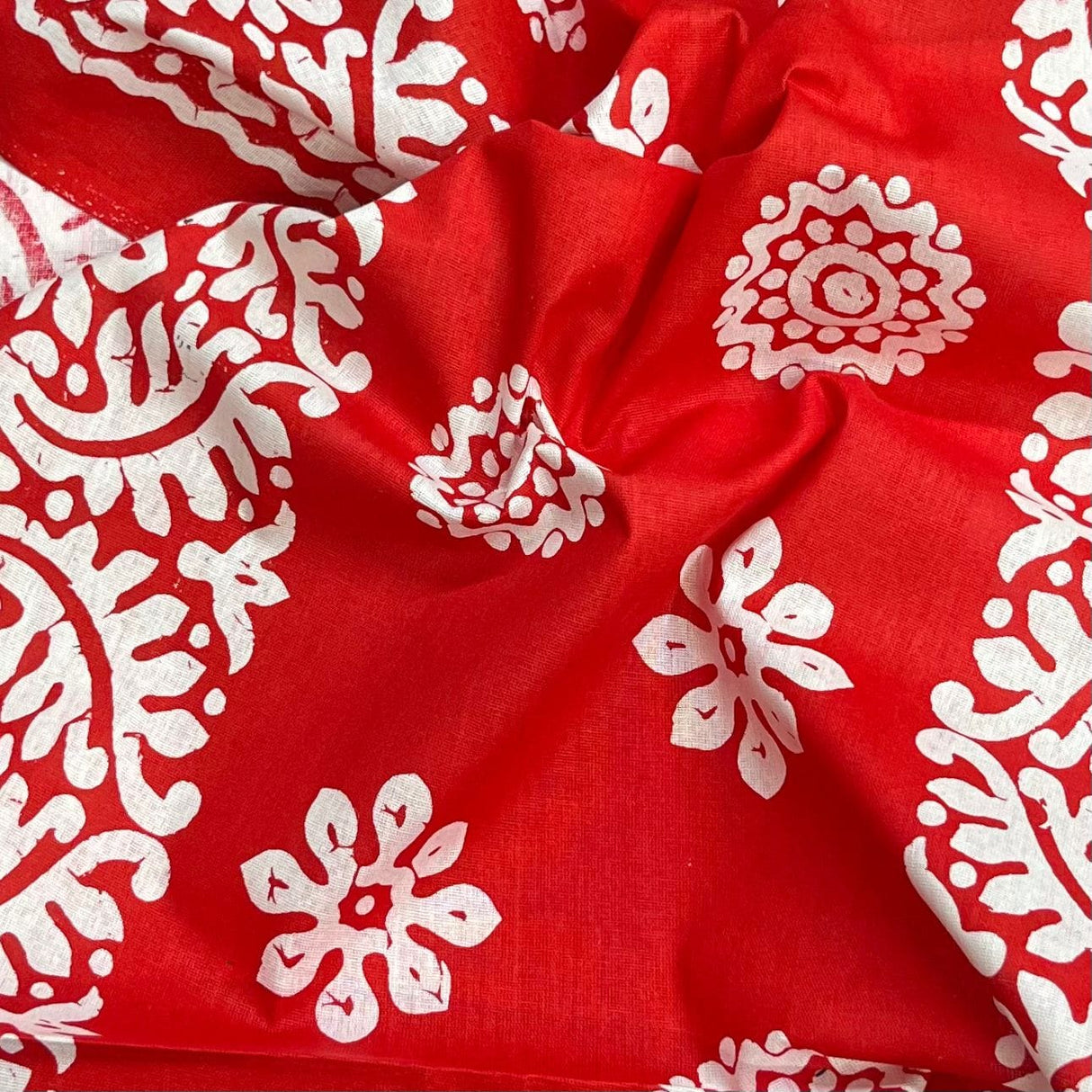Pound A Metre 3 Metres Luxury Printed Cotton – 36" Wide- (Strawberry)