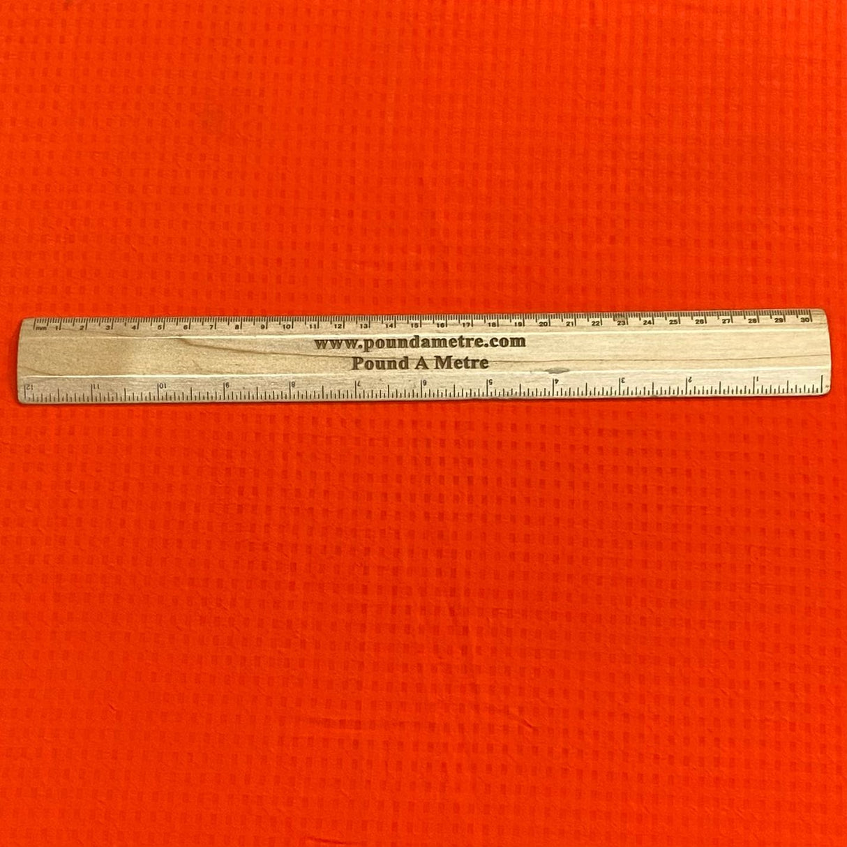 Pound A Metre 3 Metres 3 Metres Luxury Printed Soft Touch Chiffon- 55" Wide - (Burnt)