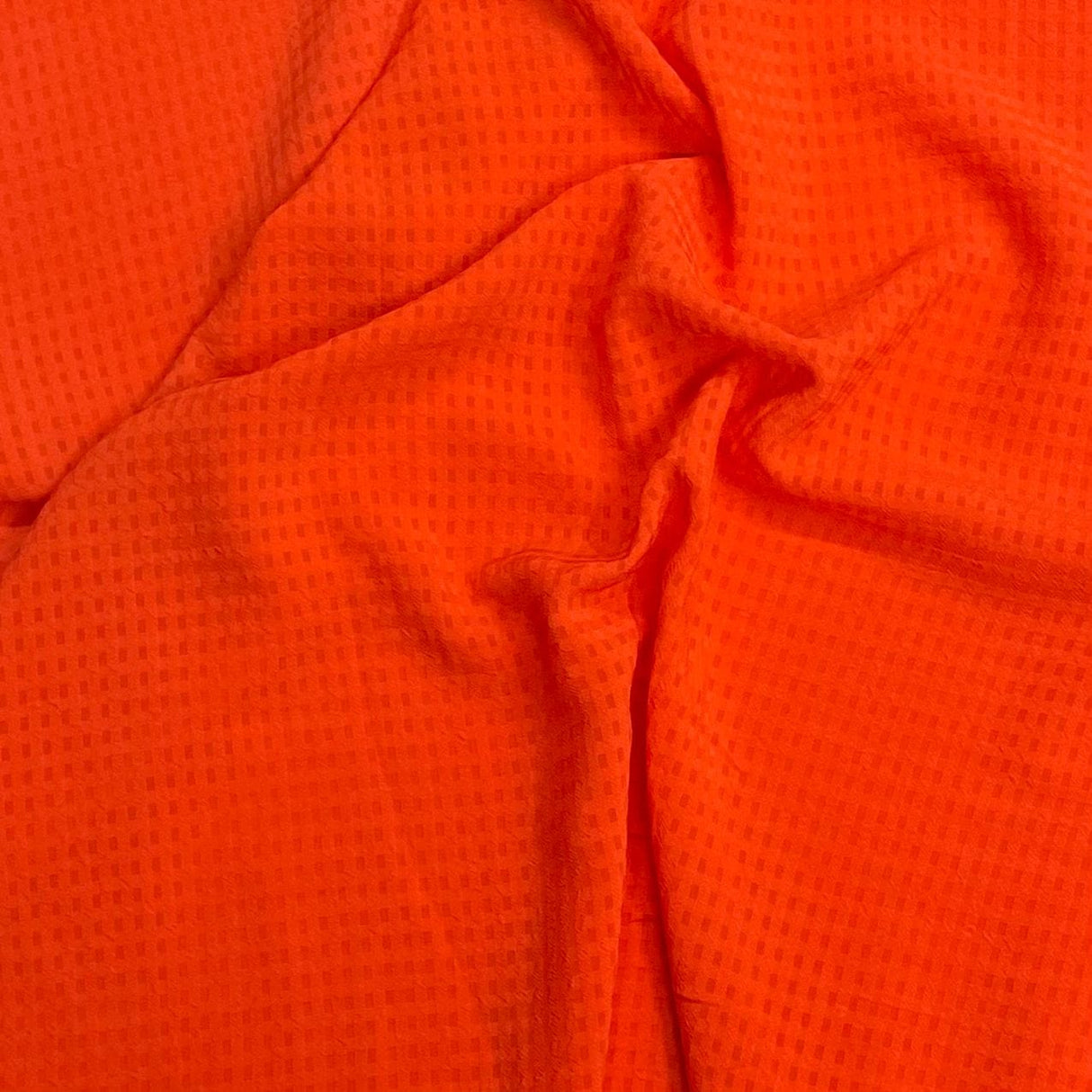 Pound A Metre 3 Metres 3 Metres Luxury Printed Soft Touch Chiffon- 55" Wide - (Burnt)