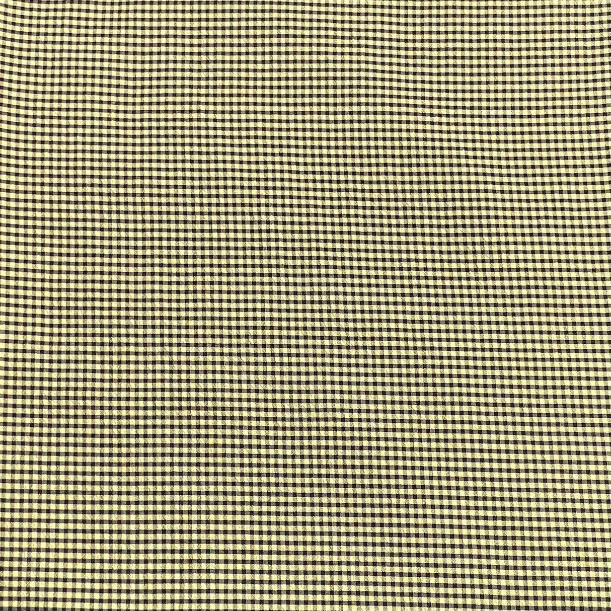 Pound A Metre 3 Metres 3 Metres Luxury Soft Heavy Printed Crepe - 55" Wide (Checks)