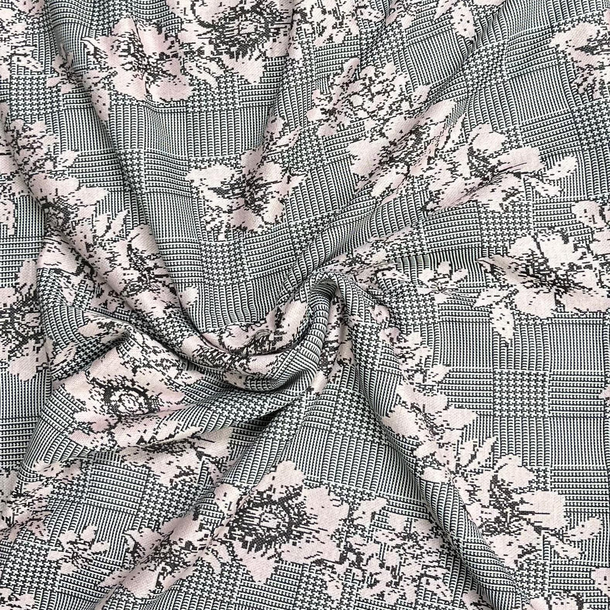 Pound A Metre 3 Metres Luxury Soft Ponte Scuba - 55" Wide (Floral)