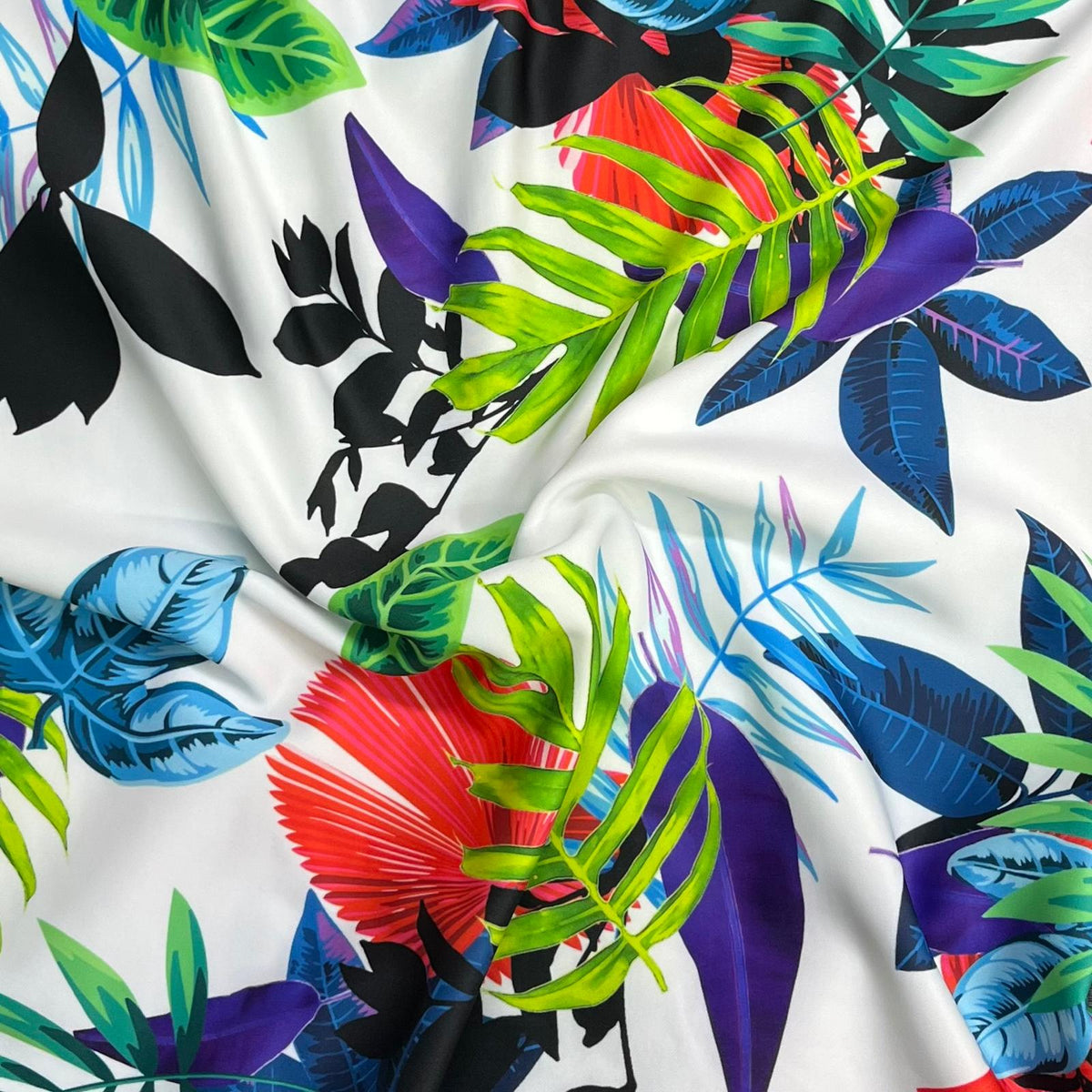 Pound A Metre 3 Metres Luxury Soft Ponte Scuba - 55" Wide (Flower Garden)