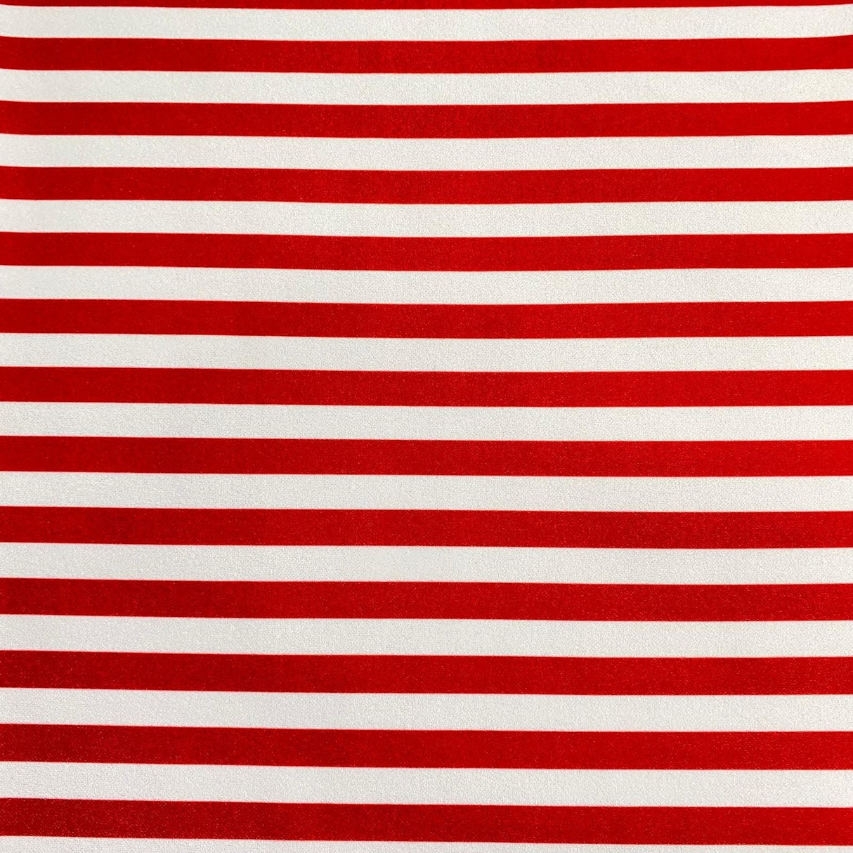 Pound A Metre 3 Metres 3 Metres Luxury Soft Ponte Scuba - 55" Wide (Red & White)