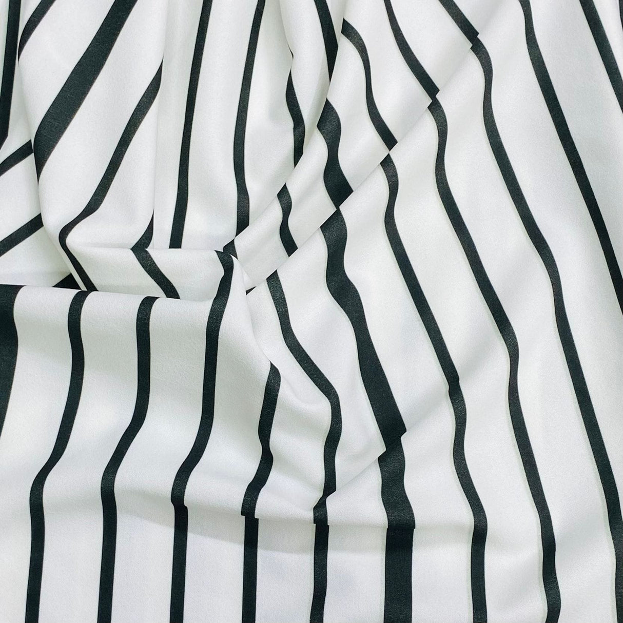 Pound A Metre 3 Metres 3 Metres Luxury Soft Ponte Scuba - 55" Wide (Zebra) (EOL)