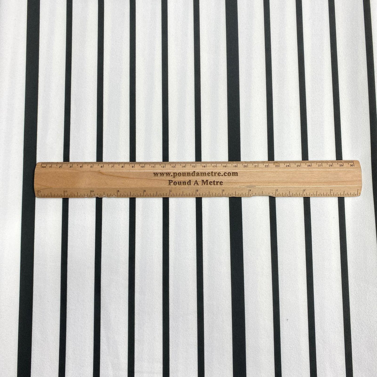 Pound A Metre 3 Metres 3 Metres Luxury Soft Ponte Scuba - 55" Wide (Zebra)