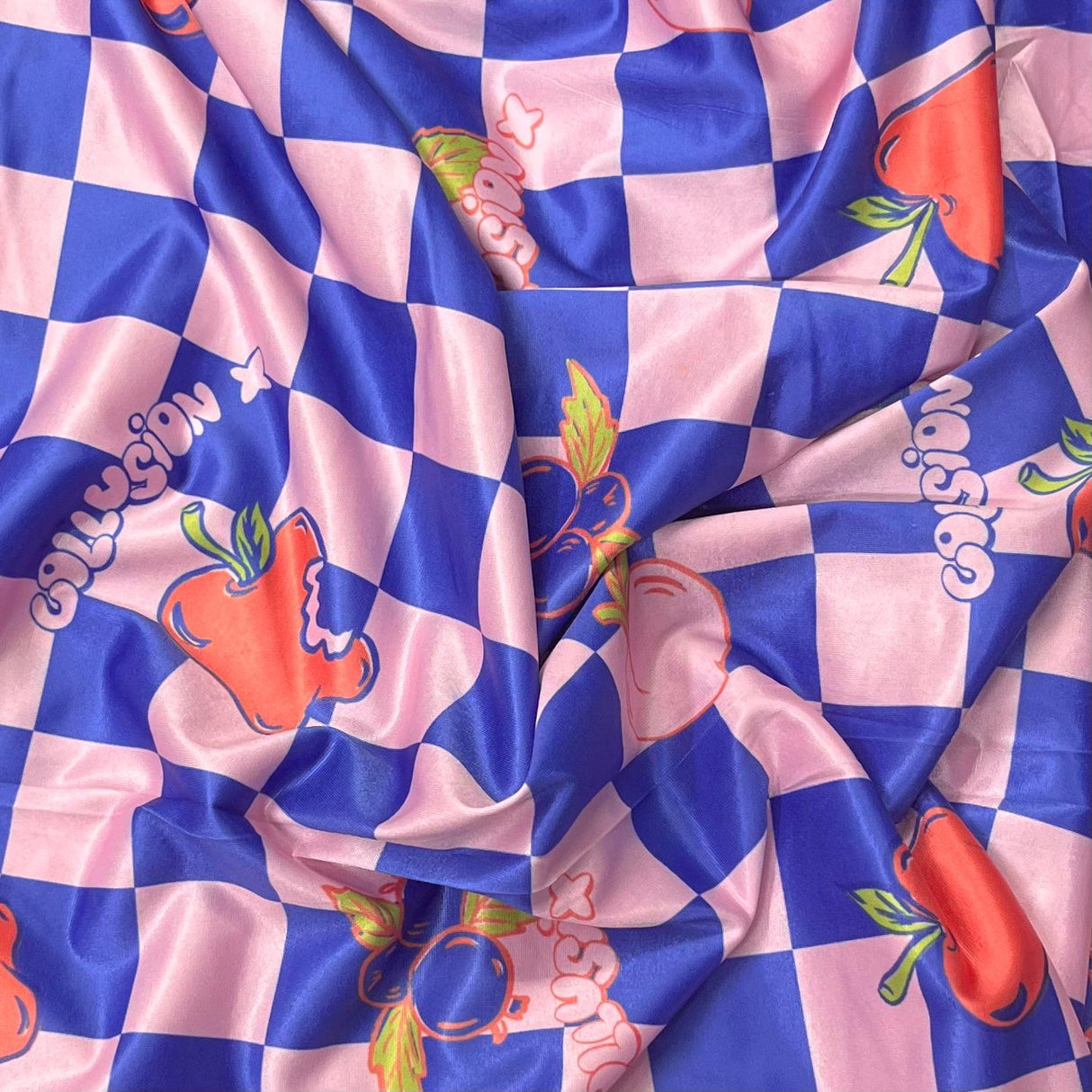 Pound A Metre 3 Metres Luxury Soft Satin Jersey - 55" Wide (Apple)