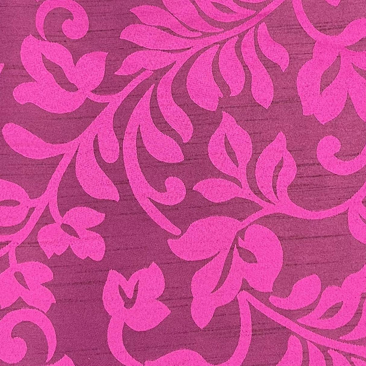 Pound A Metre 3 Metres Oriental Satin Brocade - 45" Wide - (Grape)