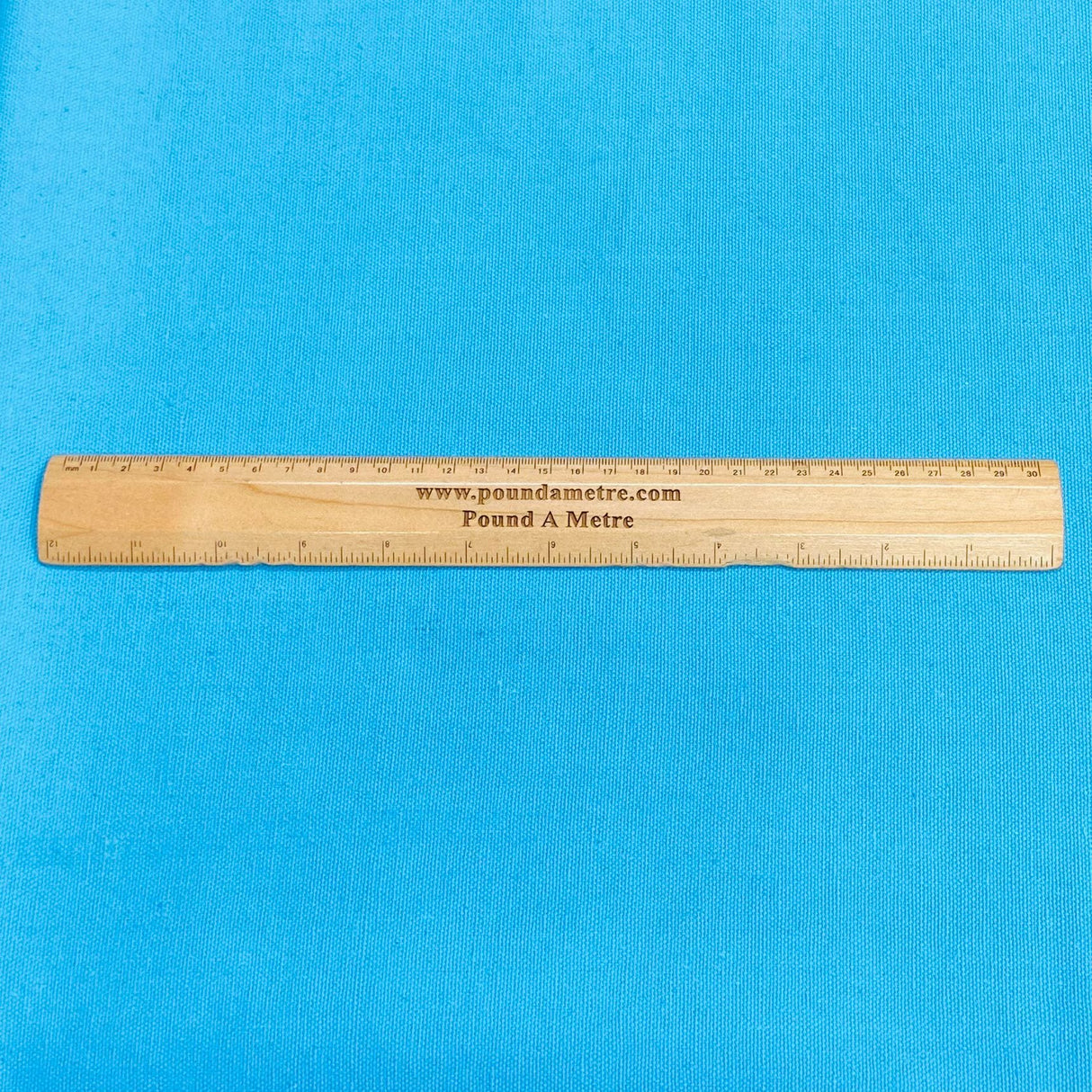 Pound A Metre 3 Metres Plain Cotton Canvas - 45" Wide (Blue)