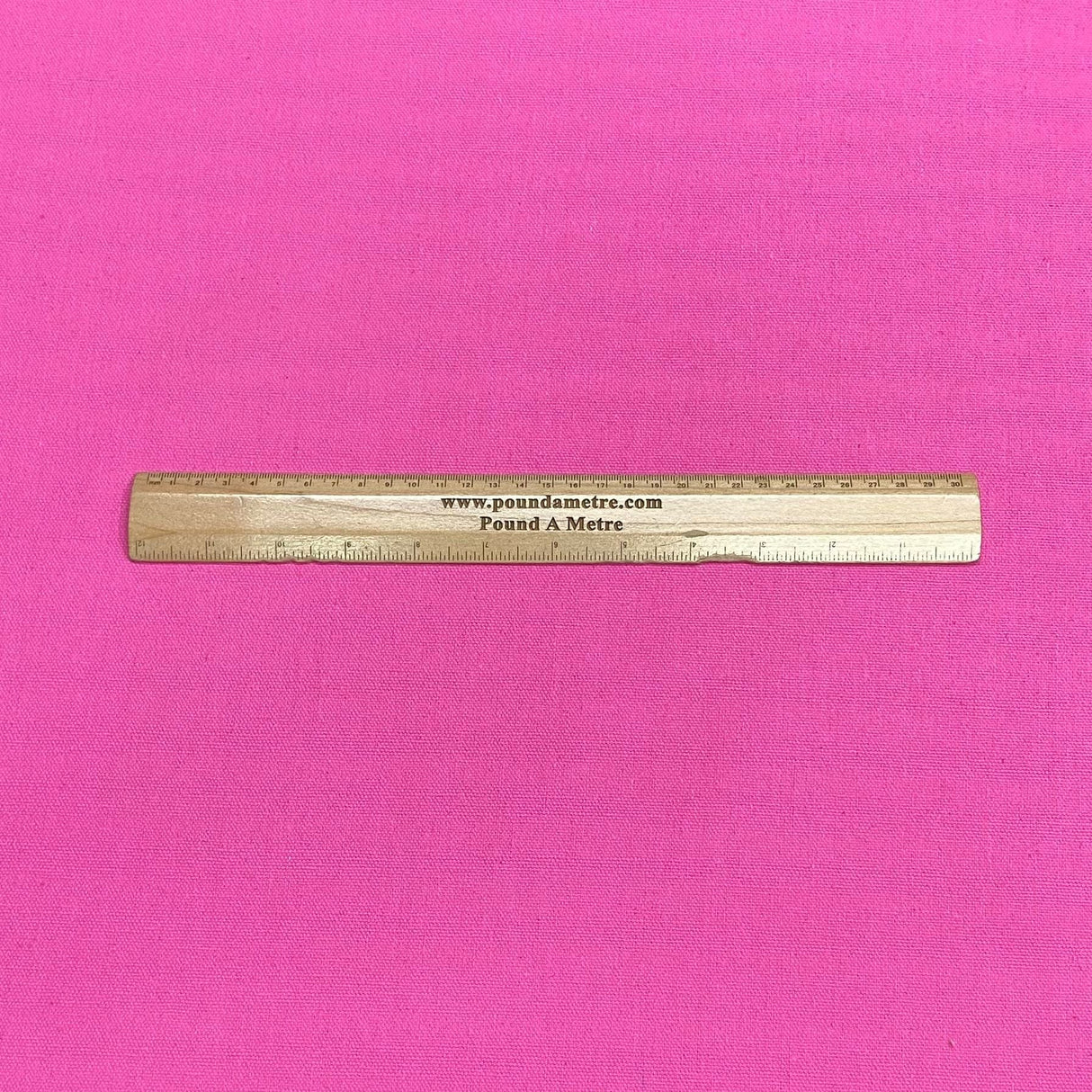 Pound A Metre 3 Metres Plain Cotton Canvas - 45" Wide (Pink)