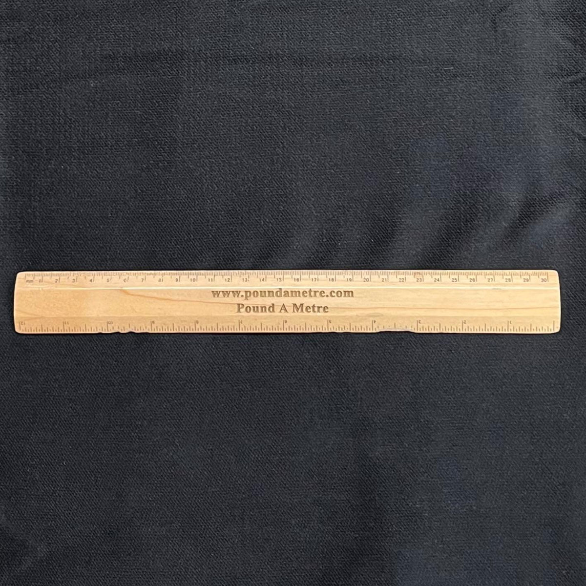 Pound A Metre 3 Metres Premium Corduroy Effect Fabric – 55" Wide (Black)