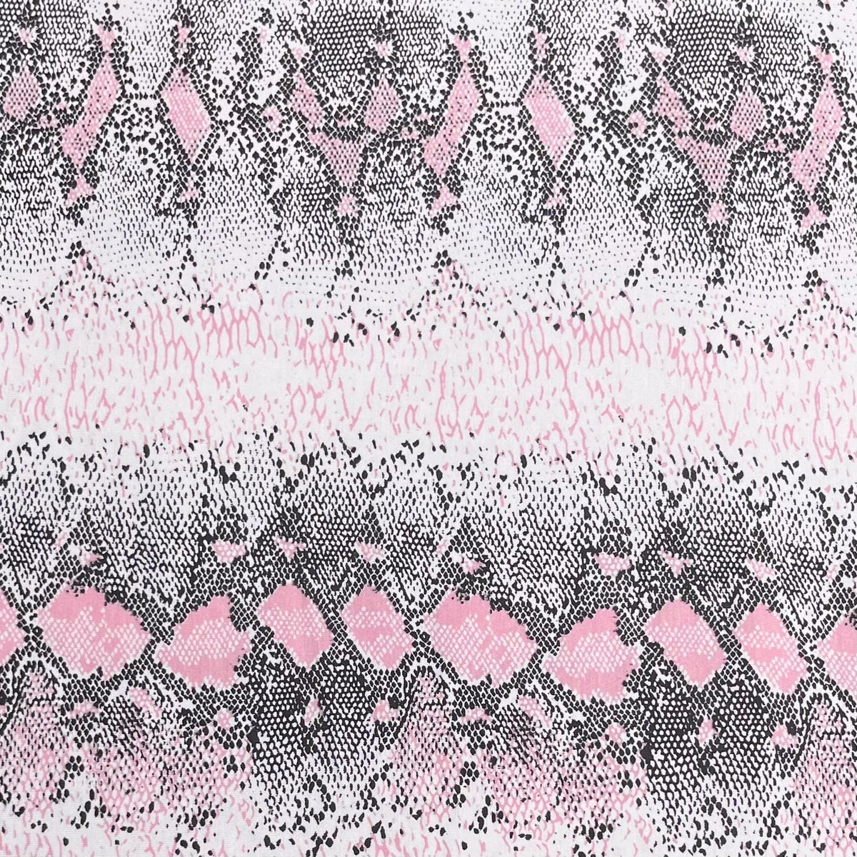 Pound A Metre 3 Metres, Premium Cotton-Feel Jersey Fabric – 55” Wide (Snake)