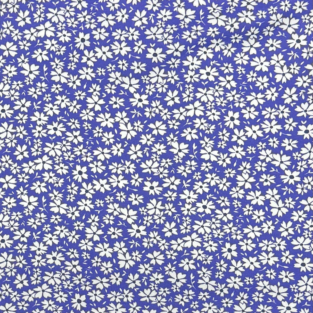 Pound A Metre 3 Metres Premium Cotton Jersey- 55'' Wide -(Purple & White)