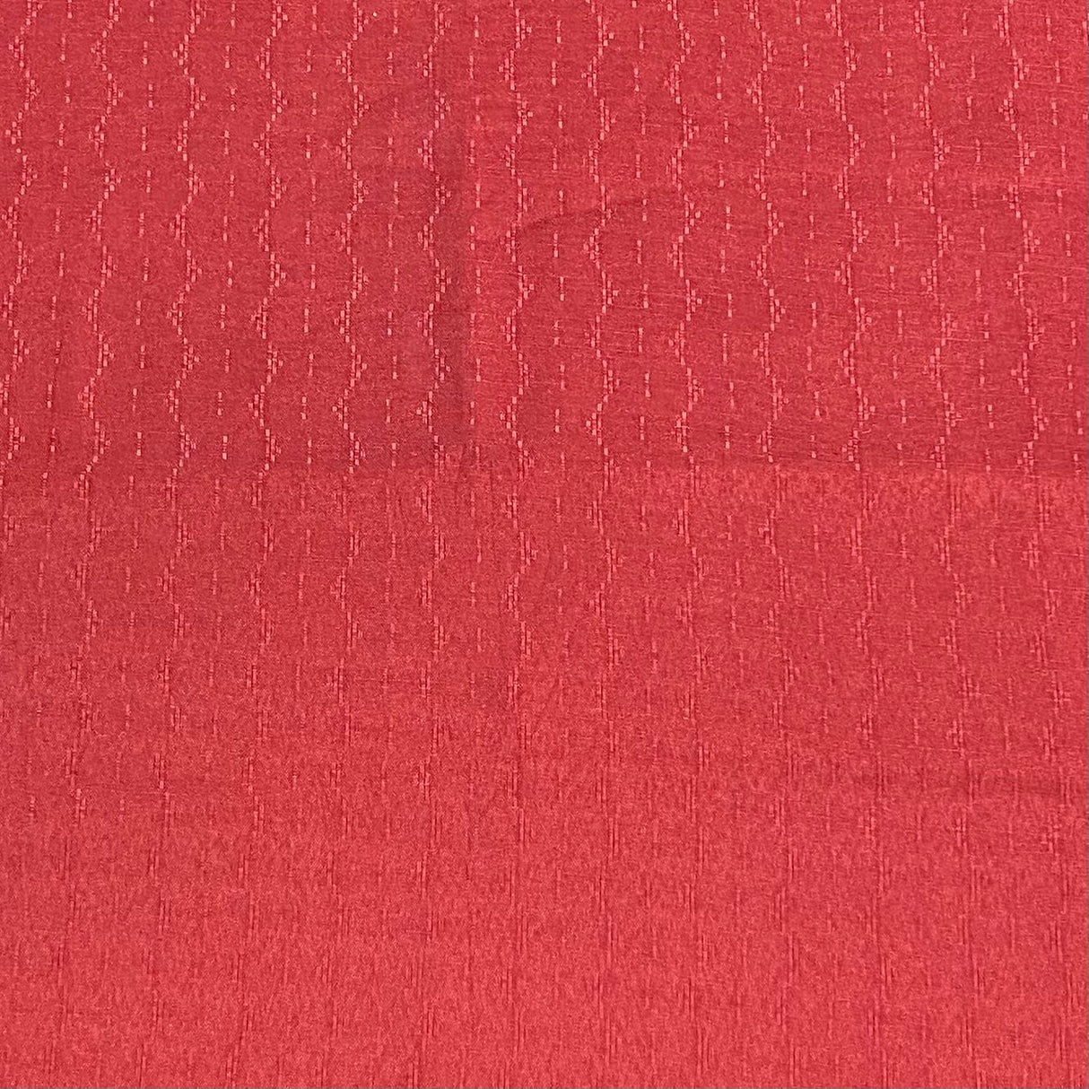 Pound A Metre 3 Metres 3 Metres Premium Dressmaking Stripe Rayon 45" Wide (Red)
