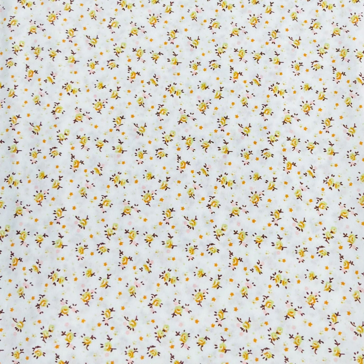Pound A Metre 3 Metres Premium Lightweight Printed Jersey – 55" Wide (Daisy)