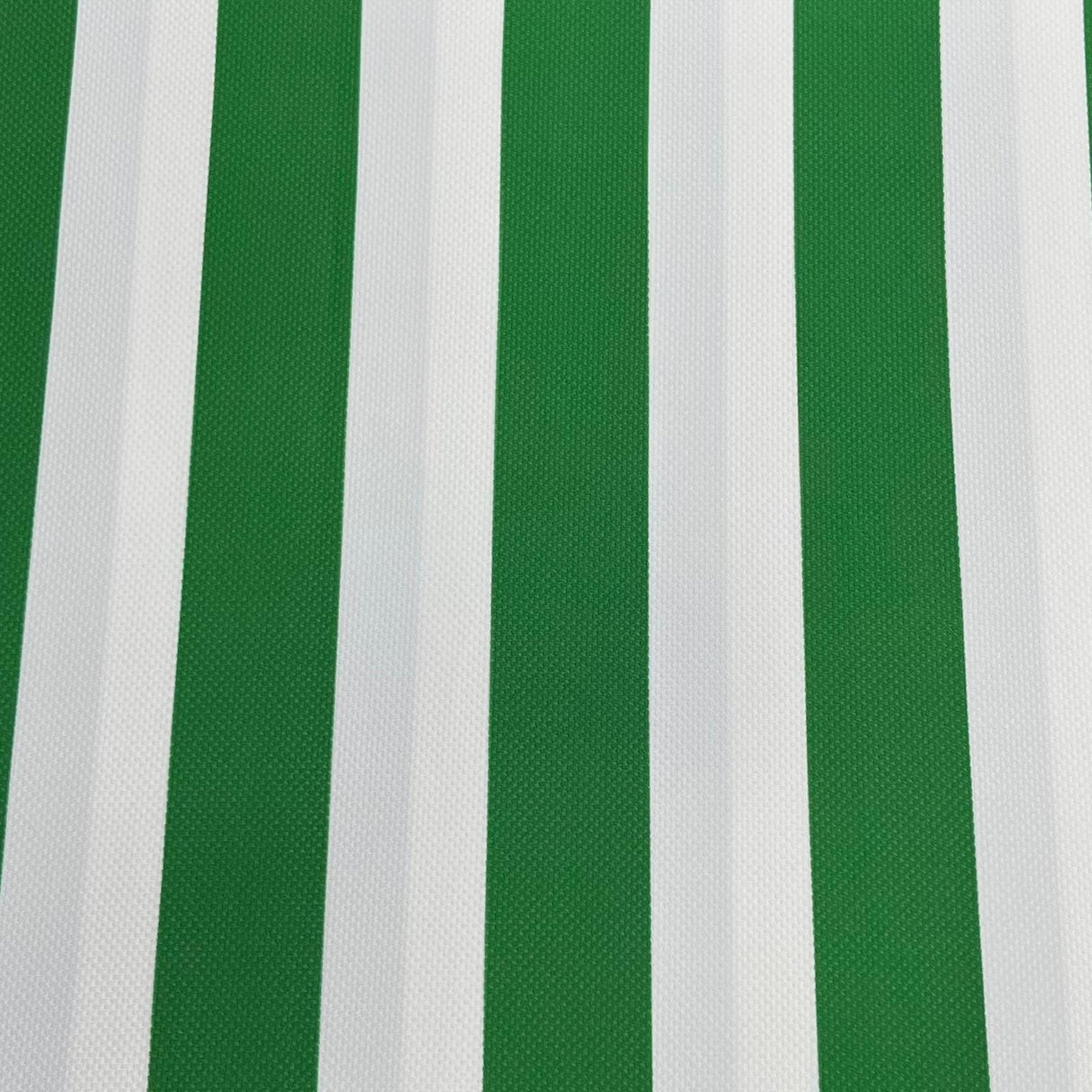 Pound A Metre 3 Metres Premium Lightweight Sports Jersey Fabric – 55" Wide (Green & White)