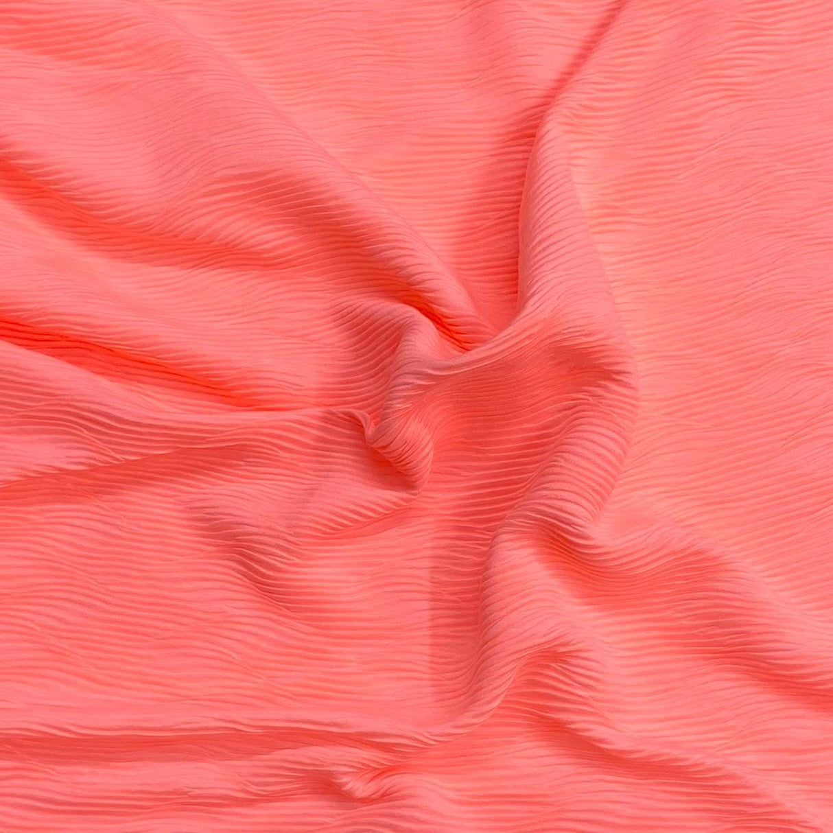 Pound A Metre 3 Metres Premium Luxurious Crinkle Jersey – 55” Wide (Nylon Pink)