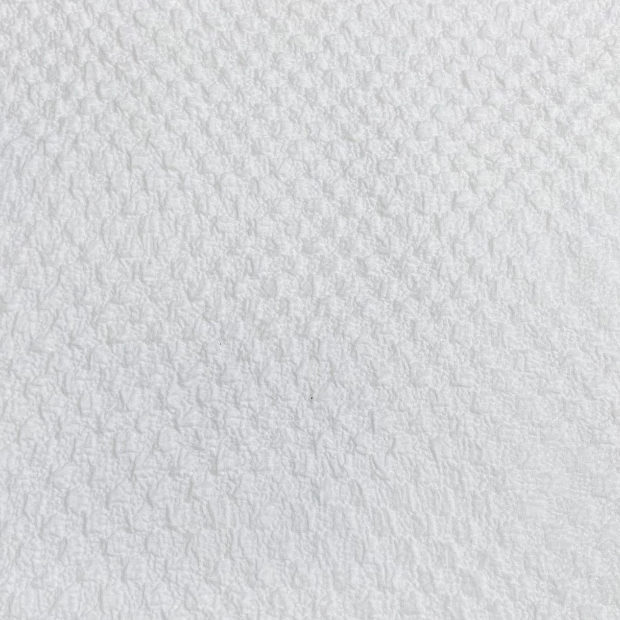 Pound A Metre 3 Metres 3 Metres Premium Popcorn Jersey- 55" Wide (White) (EOL)