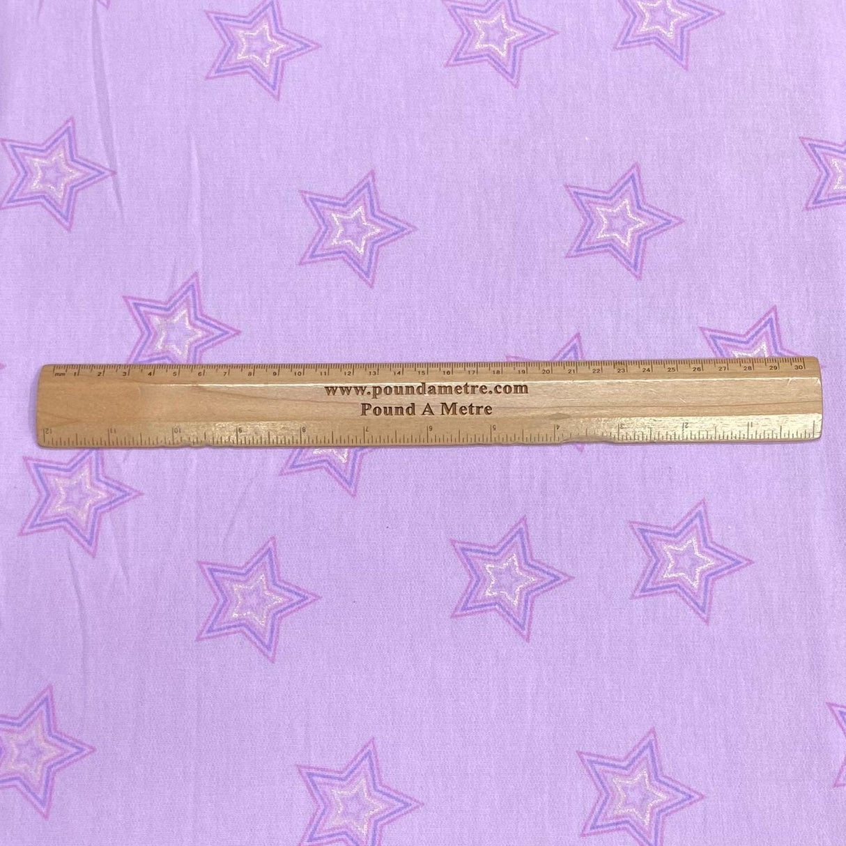 Pound A Metre 3 Metres Premium Printed French Terry Jersey- 55" Wide (Grey)