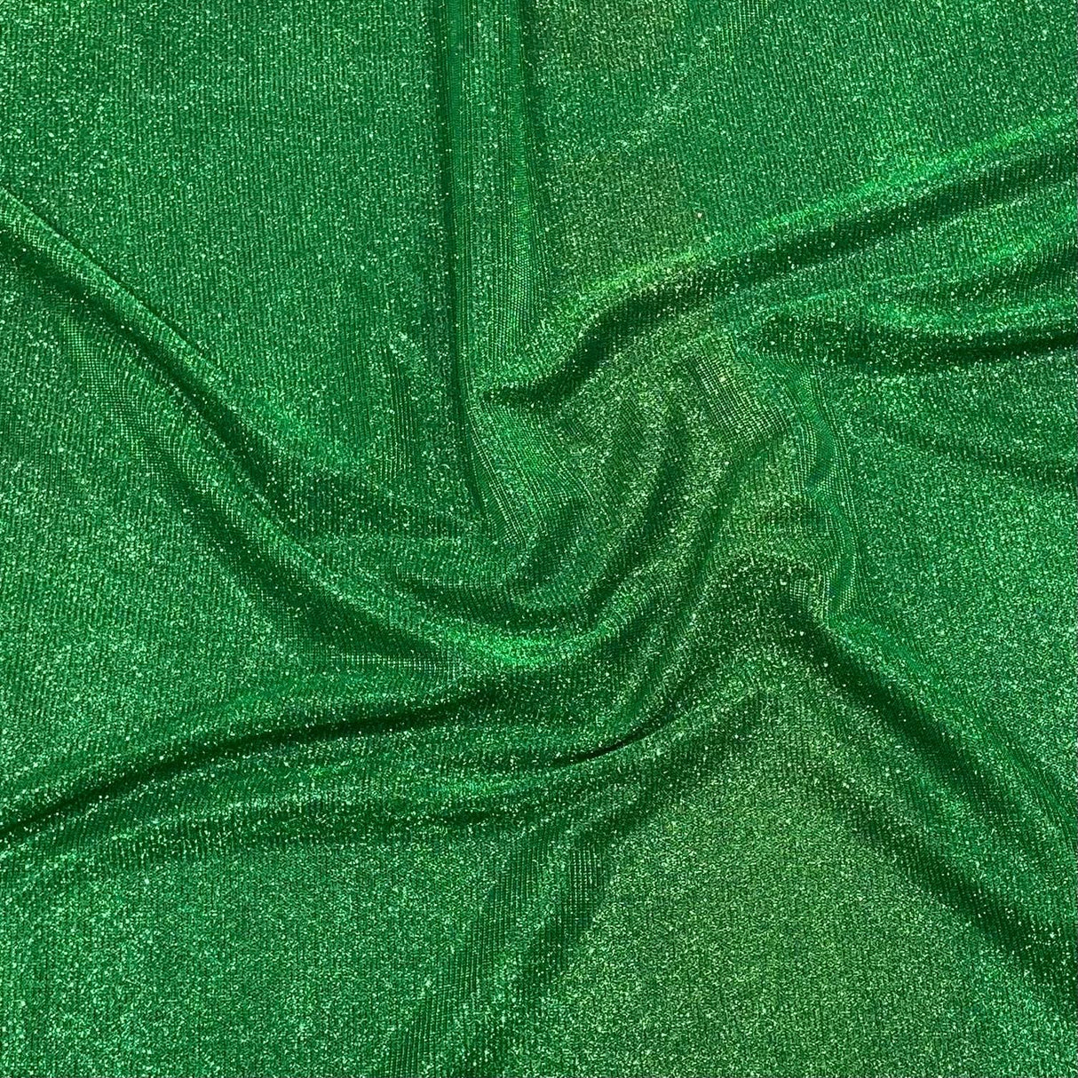 Pound A Metre 3 Metres, Premium Sparkle Glitter Stretch Moonlight 55’ Wide (Green)