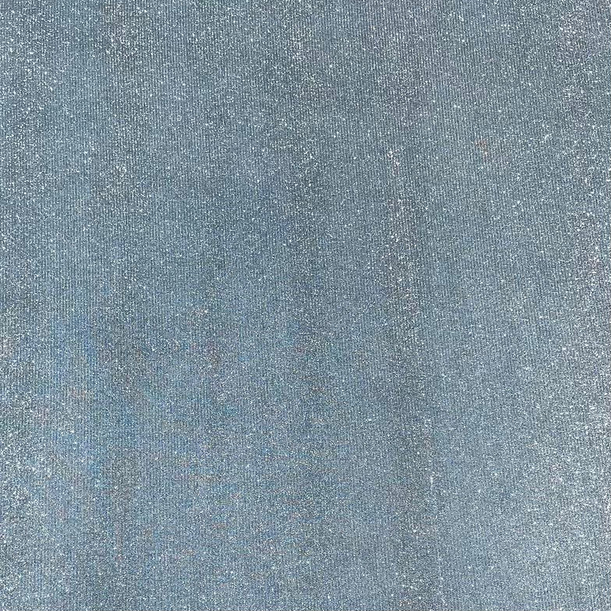Pound A Metre 3 Metres, Premium Sparkle Glitter Stretch Moonlight 55’ Wide (Sky Blue)