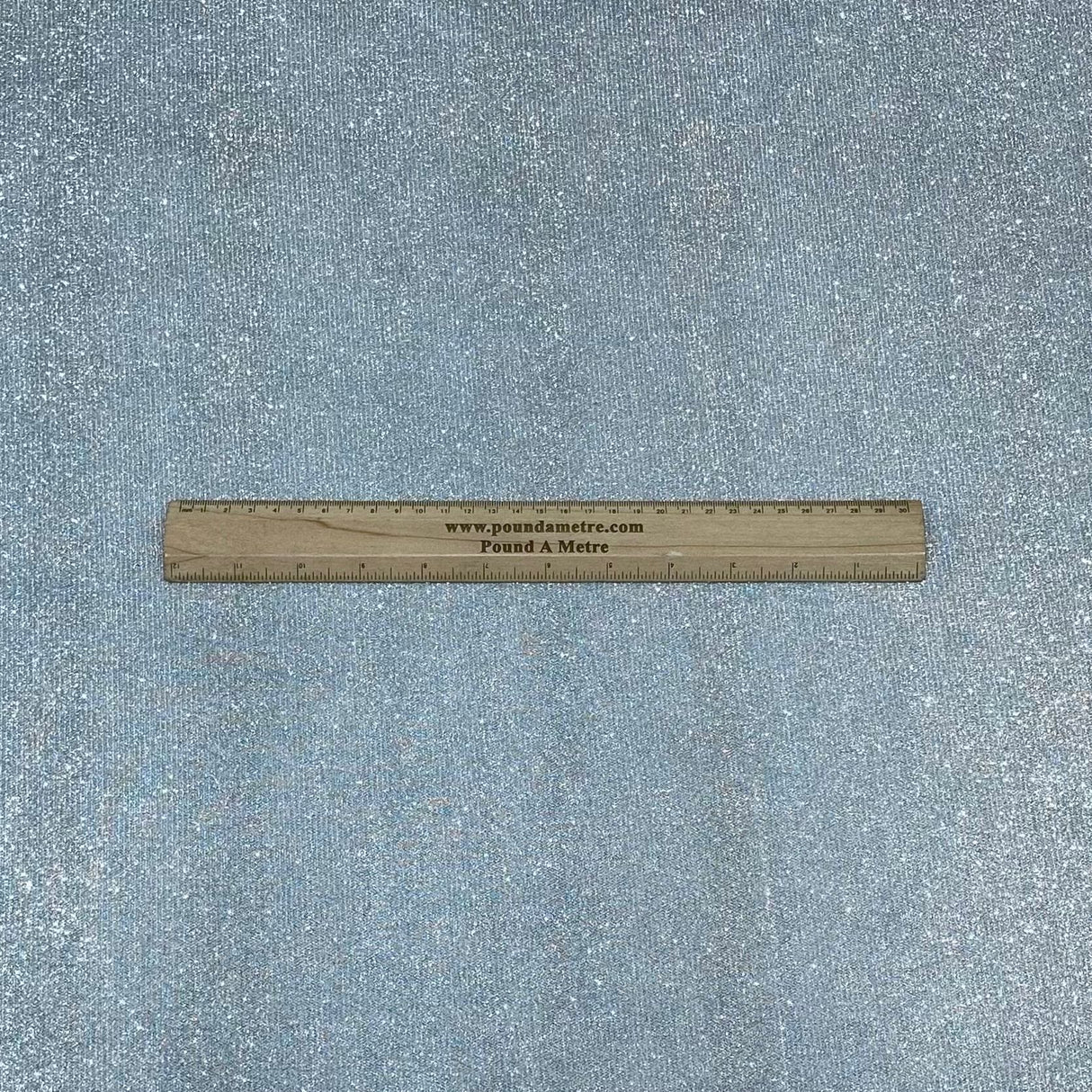Pound A Metre 3 Metres, Premium Sparkle Glitter Stretch Moonlight 55’ Wide (Sky Blue)