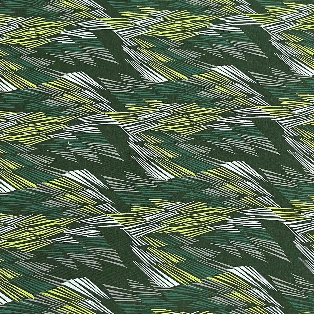 Pound A Metre 3 Metres Premium Summer Printed Jersey Fabric – 55" Wide (Waves)