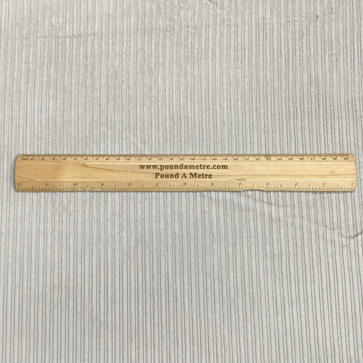 Pound A Metre 3 Metres Premium Super Soft Cotton Needle Corduroy- 55" Wide (Beige)