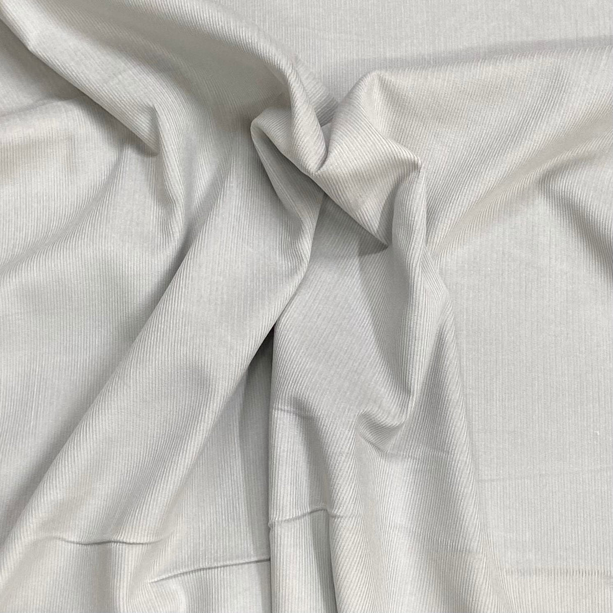 Pound A Metre 3 Metres Premium Super Soft Cotton Needle Corduroy- 55" Wide (Gray)