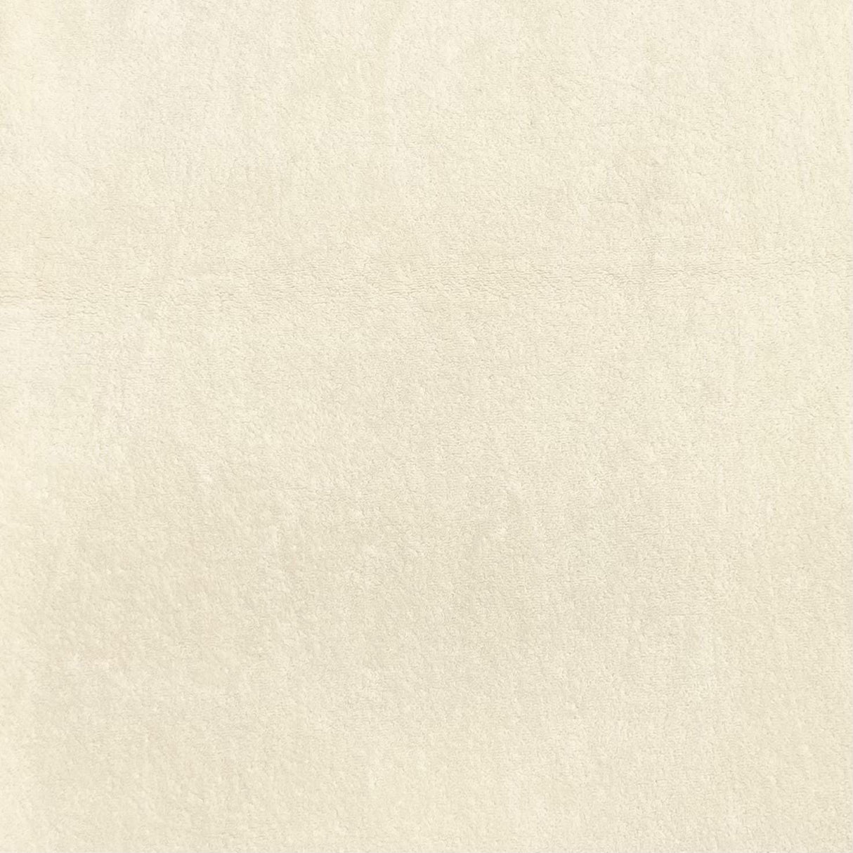 Pound A Metre 3 Metres Premium Terry Velour Fabric - 60″ Wide (Cream)