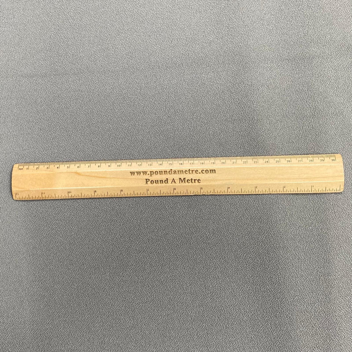 Pound A Metre 3 Metres 3 Metres Premium Textured Panama 55" Wide- (Grey)