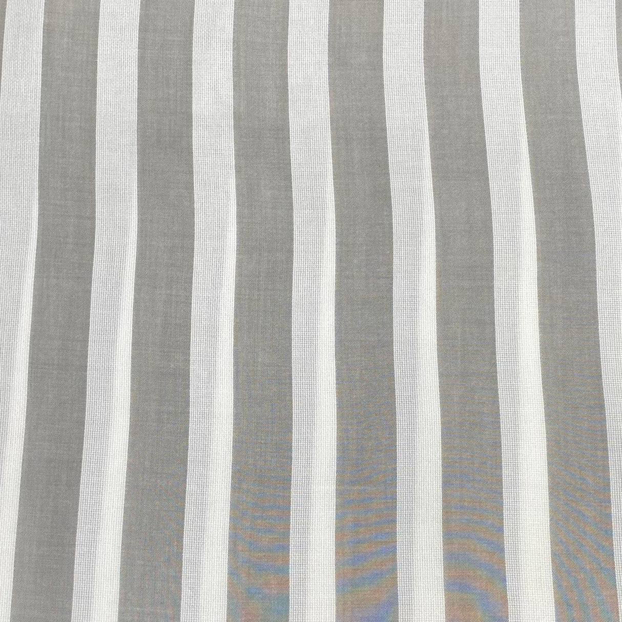 Pound A Metre 3 Metres Premium Turkish Viscose- 55" Wide (Light Grey Stripes)