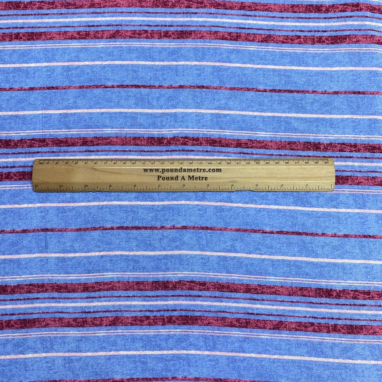 Pound A Metre 3 Metres Premium Turkish Viscose- 55" Wide (Stripes)