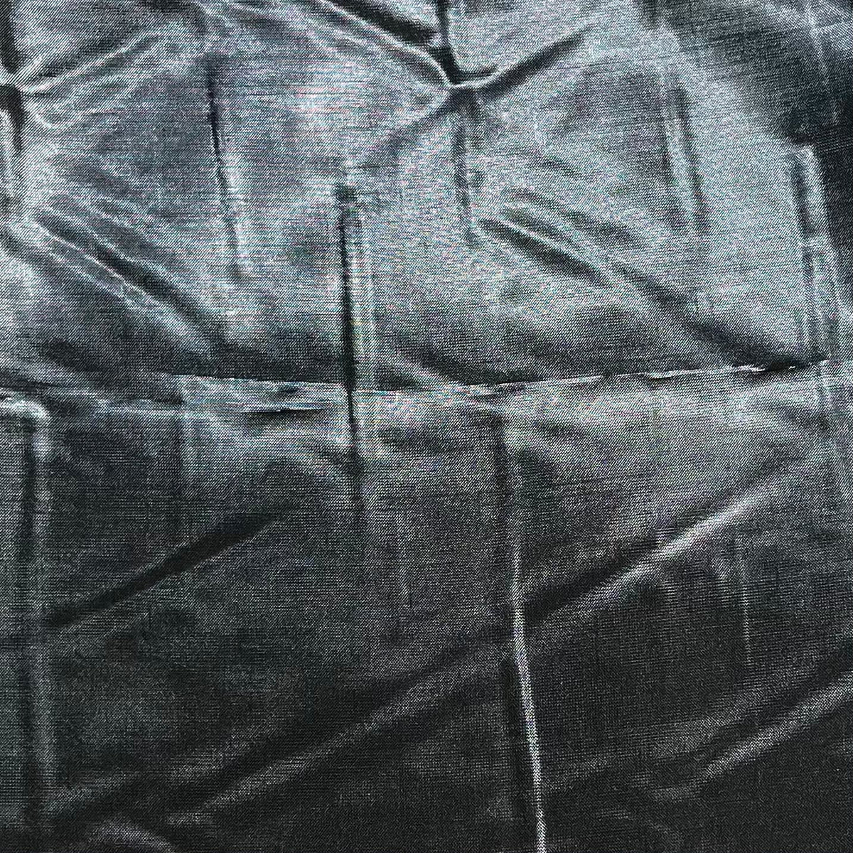 Pound A Metre 3 Metres Premium Wet Look Jersey - 55" wide (Black)