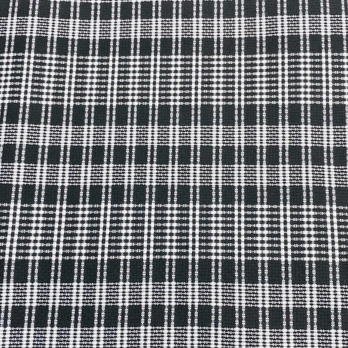 Pound A Metre 3 Metres 3 Metres Premium Wool Rich Fabric 55" Wide (Black & White)