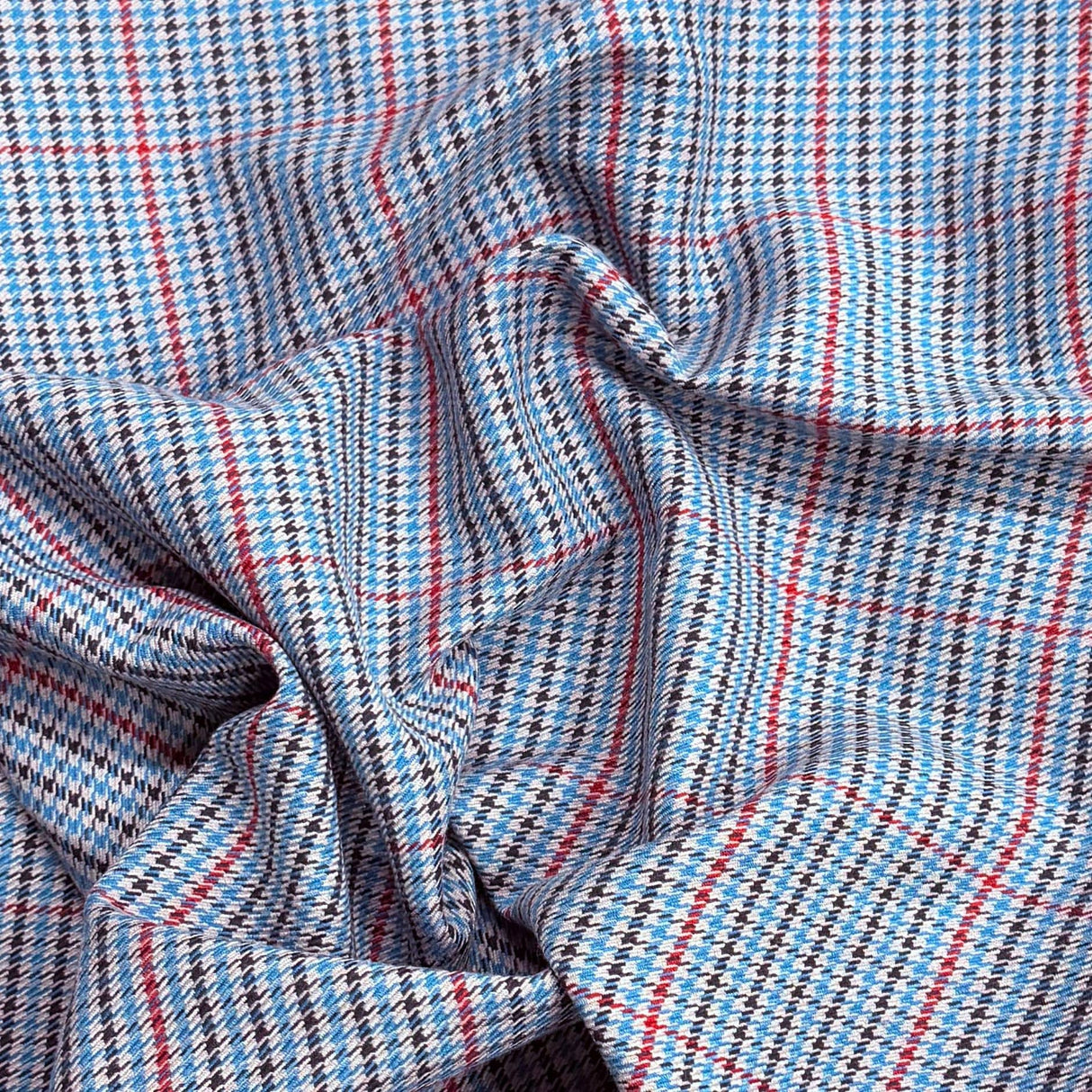 Pound A Metre 3 Metres 3 Metres Premium Wool Rich Fabric 55" Wide (Blue) (EOL)