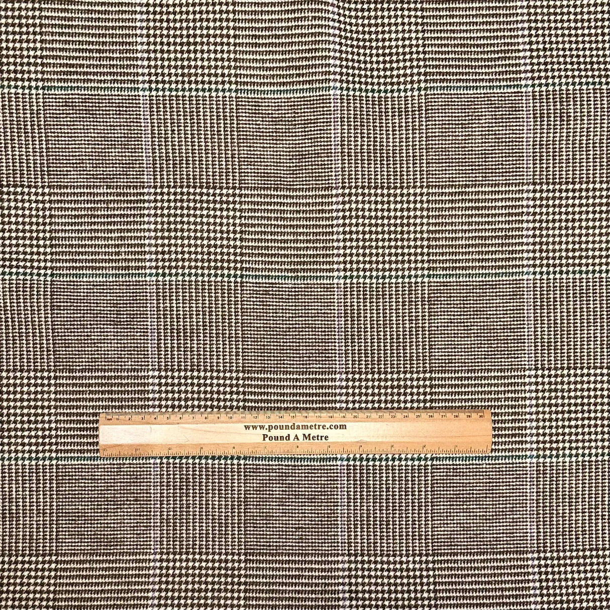 Pound A Metre 3 Metres Premium Wool Rich Fabric 55" Wide (Checks)