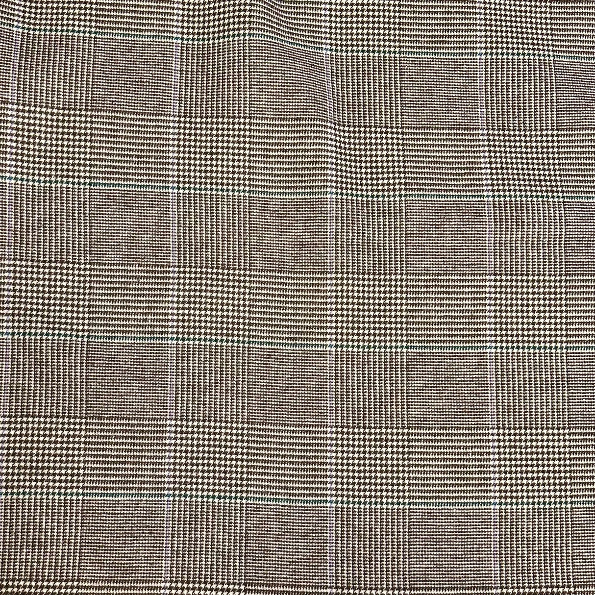 Pound A Metre 3 Metres Premium Wool Rich Fabric 55" Wide (Checks)