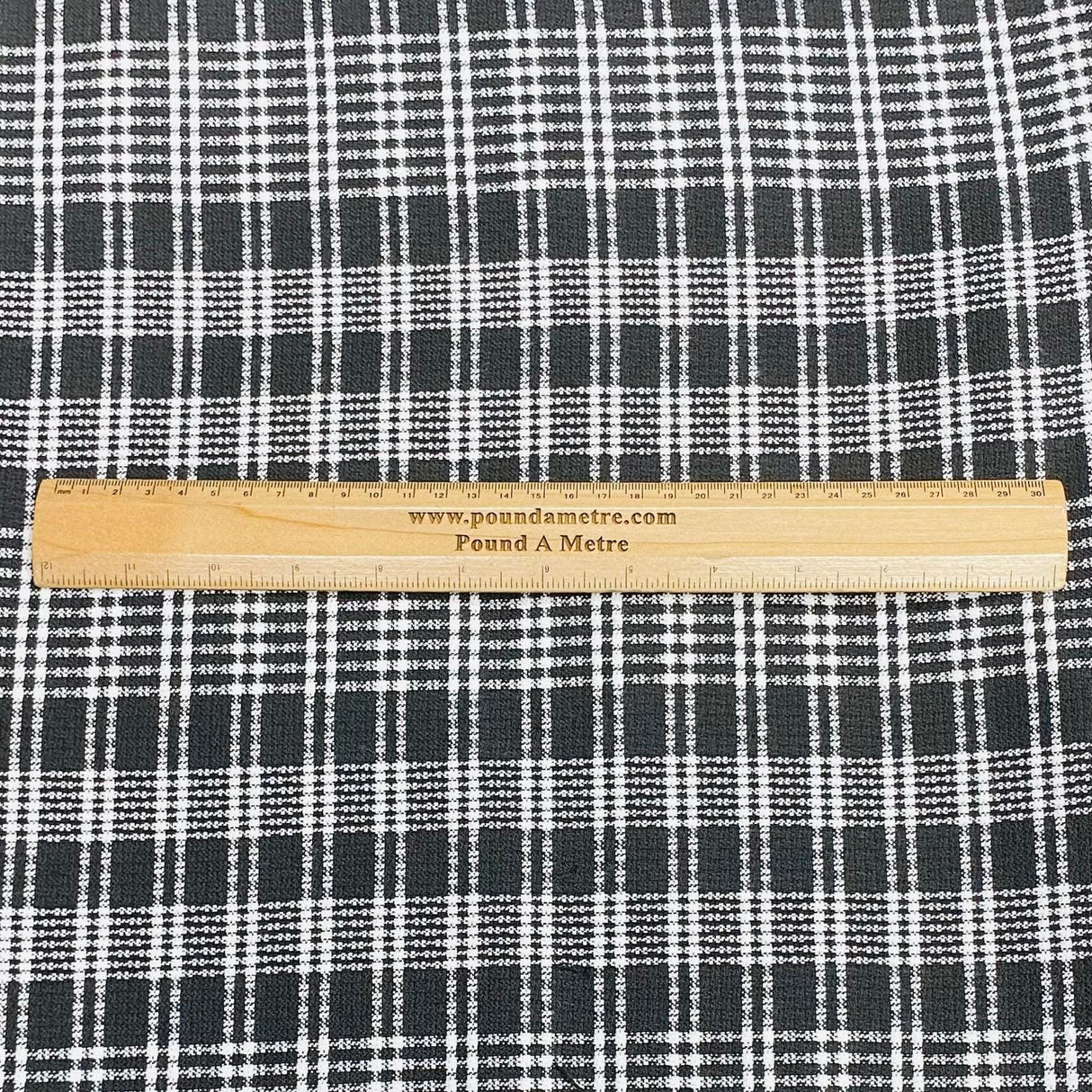 Pound A Metre 3 Metres 3 Metres Premium Wool Rich Fabric 55" Wide (Chess)