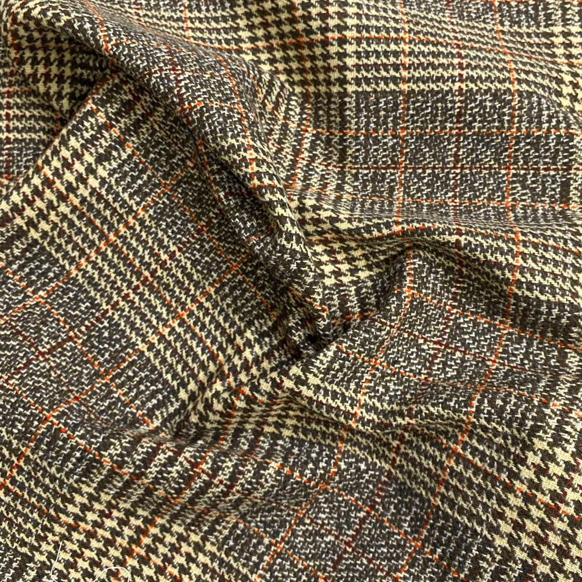 Pound A Metre 3 Metres Premium Wool Rich Fabric 55" Wide (Dark Brown)