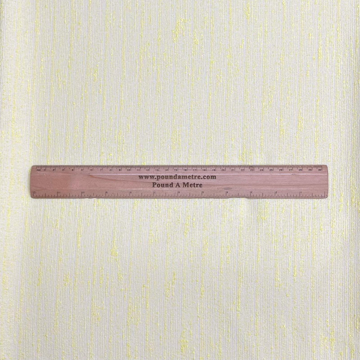 Pound A Metre 3 Metres Premium Wool Rich Fabric 55" Wide (Lemon)