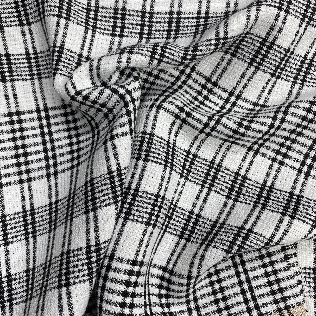 Pound A Metre 3 Metres 3 Metres Premium Wool Rich Fabric 55" Wide (Zebra)