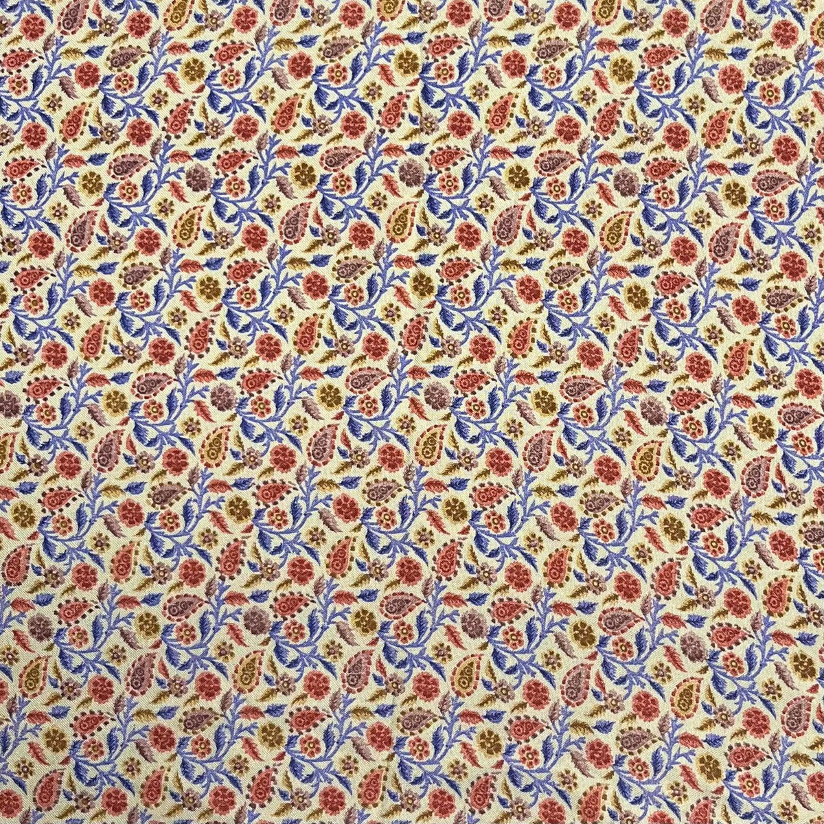 Pound A Metre 3 Metres Printed Alphine Fabric 36'' Wide - (Brown Floral)