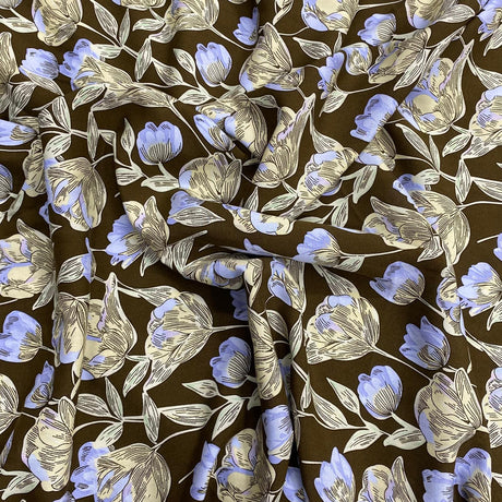 Pound A Metre 3 Metres, Printed Summer Dressmaking Viscose Fabric - 55" Wide (Viscose 18)